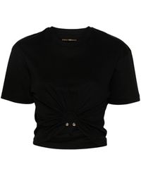 Rabanne - Camiseta con aplique de anilla - Lyst