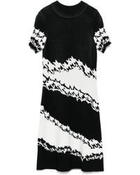 Marc Cain - Printed Midi Dress - Lyst