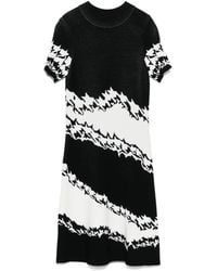 Marc Cain - Abito Midi Con Stampa - Lyst
