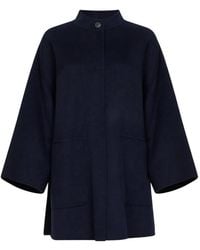 Weekend by Maxmara - Abrigo Con Bolsillos De Parche - Lyst
