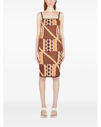 Ahluwalia - Taffi Midi Dress - Lyst