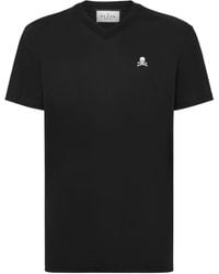 Philipp Plein - スカルエンブロイダリーtシャツ - Lyst