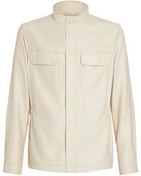 ZEGNA - Concealed-Fastening Jacket - Lyst