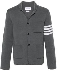 Thom Browne - Bar Gebreide Blazer - Lyst