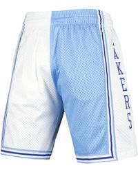 Mitchell & Ness - X NBA LA Lakers 1996 Split Swingman Shorts - Lyst