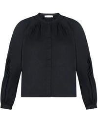 Ulla Johnson - Rowena Blouse Met Lange Mouwen - Lyst