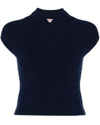 Twinset - Logo Plaque Knitted Top - Lyst