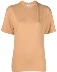 Off-White c/o Virgil Abloh - Diag-print Cotton T-shirt - Lyst