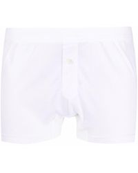 Lanvin - Boxershorts mit Knopfleiste - Lyst