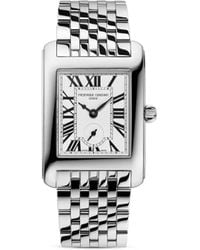 Frederique Constant - Montre Classics Carrée Small Seconds 36 Mm - Lyst