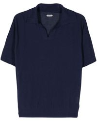 Bode - Fine-knit Cotton Polo Shirt - Lyst