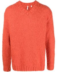 sunflower - Aske Fleece-Texture Jumper - Lyst