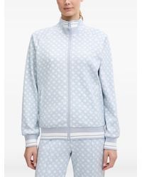 Guess - Zip-Up Sweatshirt - Lyst
