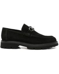 JOHN HARRISON - Suede Lug-Sole Loafers - Lyst