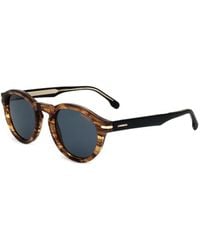 Carrera - Round-Frame Horn-Effect Sunglasses - Lyst