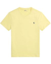 Polo Ralph Lauren - T-Shirt Met Logo En Ronde Hals - Lyst