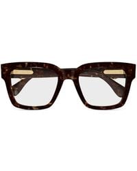 Cartier - Brille Mit Eckigem Gestell - Lyst