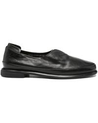 SERGIO MORETTI FIRENZE - Center-Seam Leather Loafers - Lyst