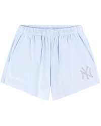 Sporty & Rich - Yankees Krystal Disco Shorts - Lyst