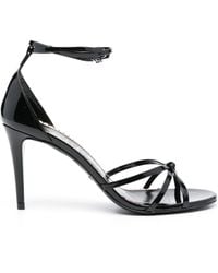 Gucci - Double-G 90Mm Leather Sandals - Lyst