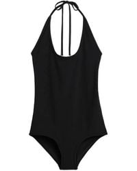 TOTEME - Halter Tie Swimsuit - Lyst