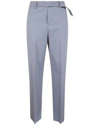 Lardini - Belted Trousers - Lyst