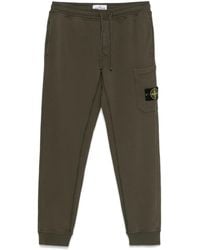 Stone Island - Compass-Badge Track Pants - Lyst