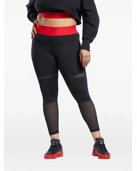 Reebok - Legging En Mesh - Lyst