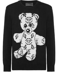 Philipp Plein - Teddy Bear Sweater - Lyst