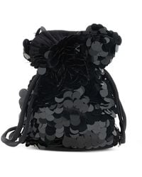 P.A.R.O.S.H. - Gipsy Sequin-Embroidered Bucket Bag - Lyst
