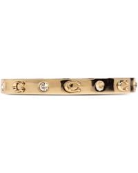COACH - Armband Mit Kristallen - Lyst