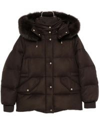 Moorer - Attica Fur-Trim Hooded Jacket - Lyst
