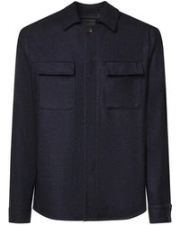 Eleventy - Surchemise À Boutonnière - Lyst