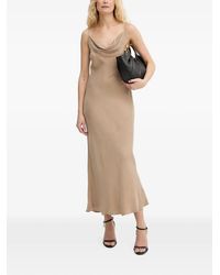 Guess - Cowl-Neck Spaghetti-Strap Midi Dress - Lyst