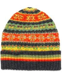 Nicholas Daley - Fairisle Beanie Hat - Lyst