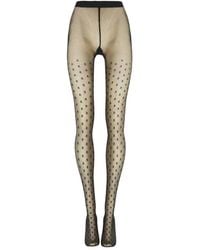 Wolford - Blossom Floral-Pattern Tights - Lyst
