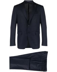 Tagliatore - Notch-Lapels Single-Breasted Suit - Lyst