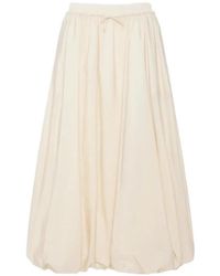 Weekend by Maxmara - Jupe Longue En Toile Déperlante - Lyst
