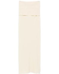 AYA MUSE - Oona Ribgebreide Maxi-Rok - Lyst