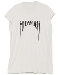 Rick Owens - Graphic-Print Sleeveless T-Shirt - Lyst