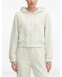 Guess - Silvy Crystal-Embellished Zip-Up Hoodie - Lyst