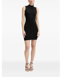 ARMANI EXCHANGE - Midi Ribbed-Knit Sleeveless Dress - Lyst