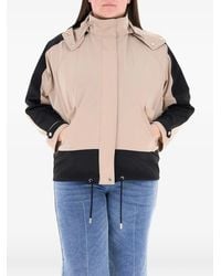 Elena Miro - Colour-Block Hooded Jacket - Lyst
