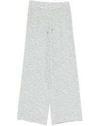 Ermanno Scervino - Floral-Print Trousers - Lyst