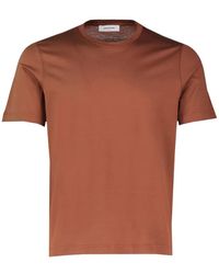 Gran Sasso - Crew-Neck Short-Sleeve T-Shirt - Lyst