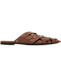 Anine Bing - Eve Flat Mules - Lyst
