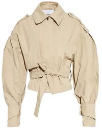 IRO - Veste Ceinturée À Manches Bouffantes - Lyst