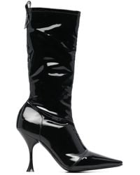 3Juin - Berry Cris Leather Boots - Lyst