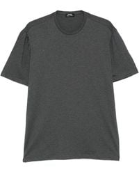Cesare Attolini - Shirred-Sleeve T-Shirt - Lyst