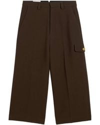 Ami Paris - Bermudas Con Bolsillos De Solapa - Lyst